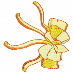 Ribbions And Bows Embroidery Design 9 Ribbions And Bows Embroidery Design 9